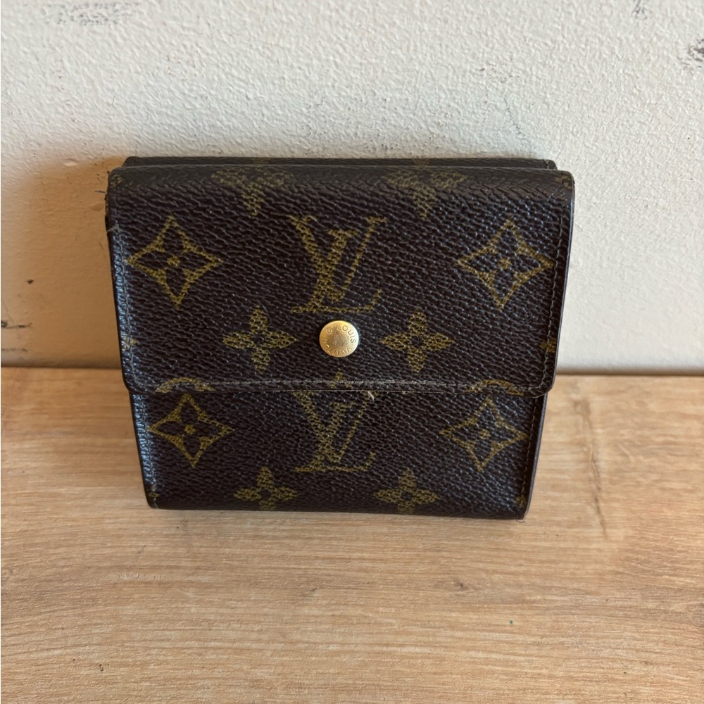 Authentic Louis Vuitton monogram bifold wallet